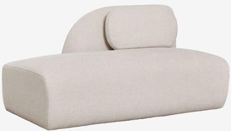 Sklum M&oacute;dulo Div&aacute;n Izquierdo Para Sof&aacute; Modular En Chenilla Coquette Sklum