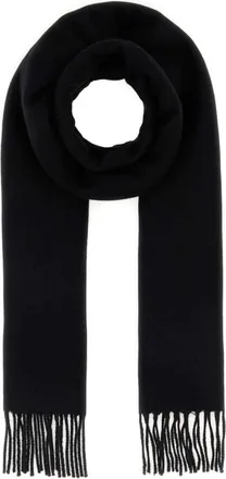 Valentino Garavani Accessoires, Dames, Zwart, ONE Size, Cashmere Sjaal
