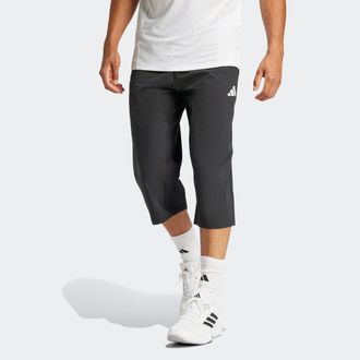 adidas Sporthose ADIDAS PERFORMANCE TR-ES 3/4 PANT, Damen, Gr. L, N-Gr, schwarz, Obermaterial: 87% Polyester, 13% Elasthan, 3/4-L&auml;nge, Hosen Sporthose