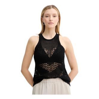 &Aacute;eron Mujer, Camisetas, Negro, Talla: S
