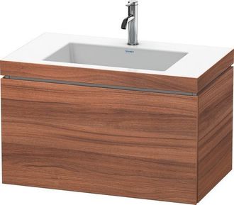 Duravit Duravit - Lavabo Para Muebles L-cube C-bonded Con Base, Colgante