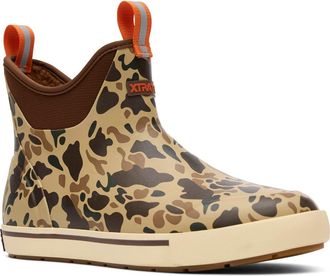 Xtratuf ABD 6-Inch Outdoors Boot in Duck Camo at Nordstrom, Size 10
