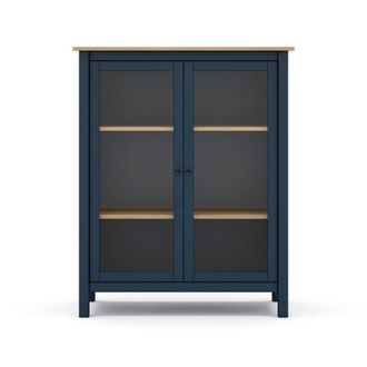 Calicosy Vitrina 2 Puertas - L90 x A110 cm - Azul