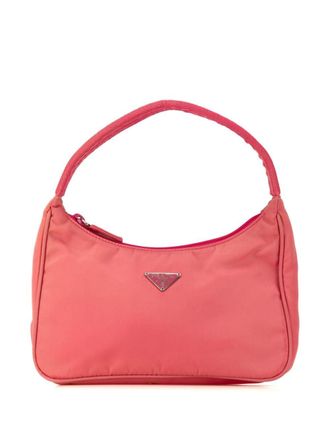 Prada Borsa a spalla Tessuto 2000-2013 - Rosa