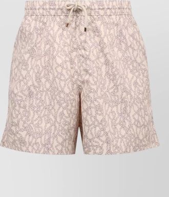 Agnona polyester swim cargo shorts