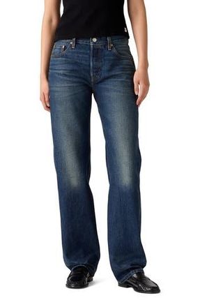 Levi's 501 90s Straight Leg Jeans in Educate In Arts Selvedge at Nordstrom Rack, Size 26 30