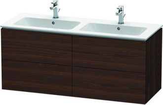 Duravit Duravit - L-cube Mueble De Pared, 4 Cajones, Ancho: 1290mm, Para Me