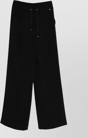 Herno trousers side pockets wide leg design