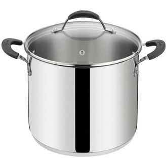 Lagostina Pentola in acciaio inox da 20 cm + coperchio - 12896020520 Lagostina