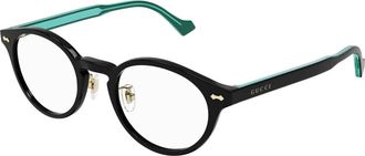 Gucci Glasses, male, Black, Size: 49 MM D&eacute;cor Optical Frame
