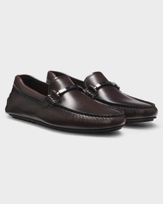 Boss Orange by Hugo Boss Mens Noel Logo Detail Shoes in Dark Brown Leather - Size UK 12