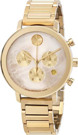 Movado BOLD Evolution Chronograph Quartz Ladies Watch 3600788