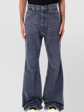 Rick Owens cotton wide-leg trousers