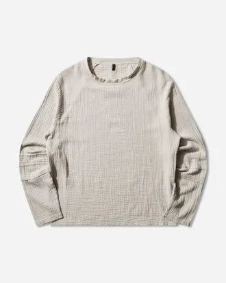 _J.L-A.L_ Men s Chaise Longsleeve Top Pelosa Grey