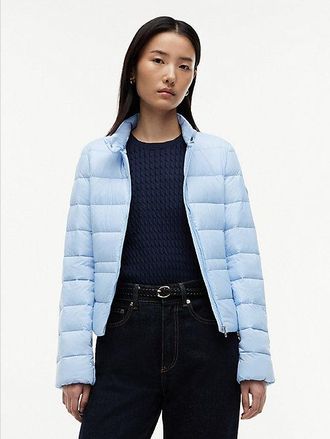 Tommy Hilfiger Chaqueta de plum&oacute;n slim, ligera y plegable