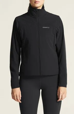 Craft Adv Essence Warm Performance Jacket in Black at Nordstrom, Size X-Small