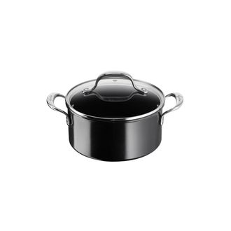 Lagostina Cacerola De Aluminio De 24 Cm Con Tapa - 010275031224 - Lagostina