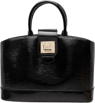 Louis Vuitton Pre-owned Mirabeau PM - Dames - Vintage Handtas - Zwart - ONE Size - Leer - Vintage