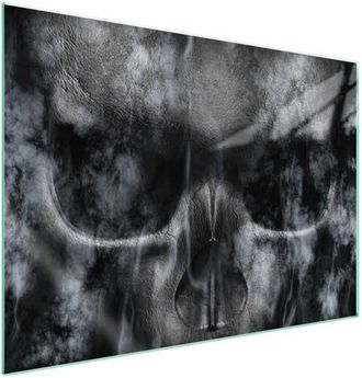 OEM Placa Protectora De Vidrio Para Estufa 70x52 Calavera