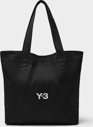 Yohji Yamamoto Logo canvas tote bag