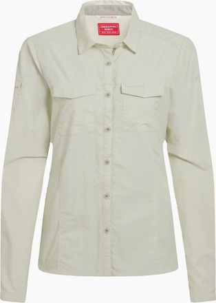 Craghoppers Womens Craghoppers Womens/Ladies Adventure III Nosilife Long-Sleeved Shirt - Pear Drop - Size: 22