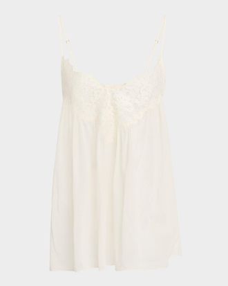 A.L.C. Macy Lace-Trim Top