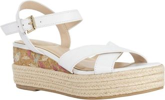 Dune London Kalmias Leather Wedge