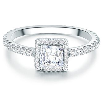 Tresor 1934 Womens Trilani Female Sterling Silver Ring - Size R