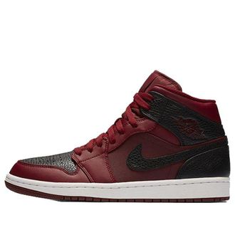 Air Jordan 1 Mid Reverse Banned 554724-601