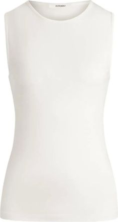 12 Storeez sleeveless tank top - White