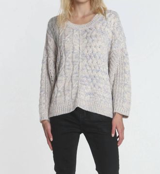 Label+Thread Shiloh Medley Scoop Sweater In Dune