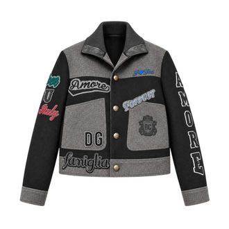 Dolce & Gabbana Jassen, Heren, Veelkleurig, M, Wol, Jassen