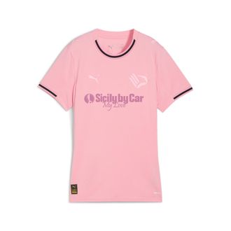 Puma Palermo F.C. Maglia gara Home Replica 25/26 da donna, Accessori, Rosa, XXL