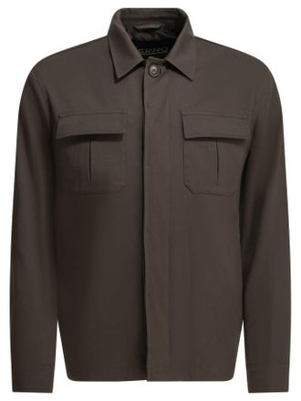 Herno Overshirt-Jacke aus Baumwolle