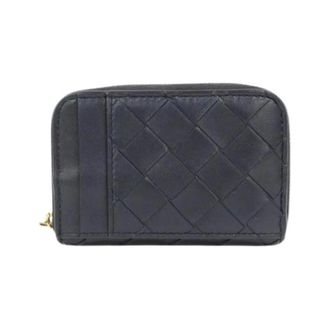 Bottega Veneta Pre-owned Wallets, male, Blue, Size: ONE SIZE Pre-owned Lambskin Coin Case