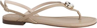 AGL Agl Summer Crystal Leather Sandal