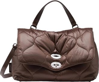 Zanellato Borsa a spalla imbottita - - Bags - Donna - Marrone - ONE SIZE