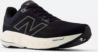 New Balance Mens Fresh Foam X 860V14 Running Shoes In Black With Phantom/sea Salt