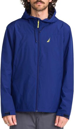 Nautica Lightweight Windslicker in Blue Print at Nordstrom Rack, Size Xx-Large