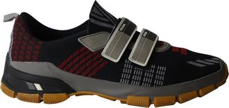 Prada Pre-owned Mens Cross Section Sneakers in Multicolor Knit - Multicolour Cotton - Size UK 6