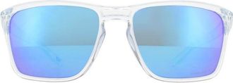 Oakley Mens Sunglasses Sylas OO9448-04 Polished Clear Prizm Sapphire - Blue - One Size