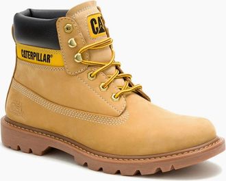 CAT Mens Caterpillar Colorado 2.0 Icon Leather Mens Honey Boots - Cream - Size: 11