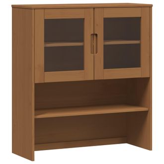 vidaXL Hutch Caramelo 90 X 35 X 100 Cm Vidaxl