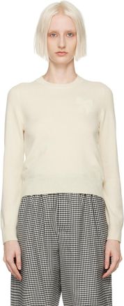 Tシャツ・カットソー Carven Turtle Neck Underpinning Ecru Wool Pullover Carven Turtle Neck Underpinning Ecru Wool Pullover | ShopSimon