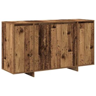 Berkfield Home Old Wood Sideboard Old wood Solid reclaimed wood 135 x 41 x 75 cm in Brown
