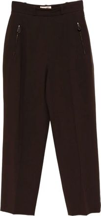 Hermès Pantaloni lunghi 1990-2000 - Marrone