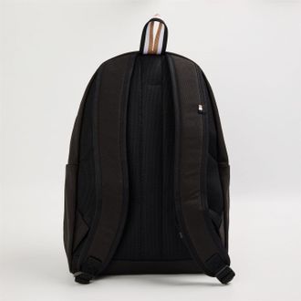 HUGO BOSS Mens Accessories Pixel Backpack in Black - One Size