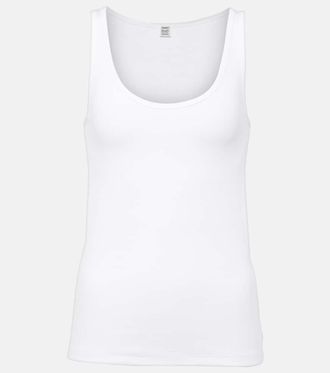 Toteme Tank top in jersey a coste