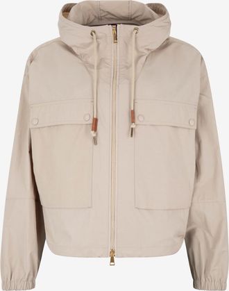 Moncler Leichter Boxy-Parka mit Kapuze Sauvan