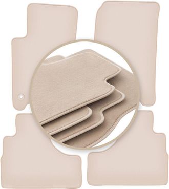 OEM Alfombrillas Beige Premium Para Jeep Cherokee Liberty Kj Todoterreno 2002-2007